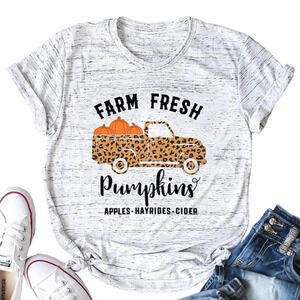 Harvest Farmhouse Pumpkin Fall shirt